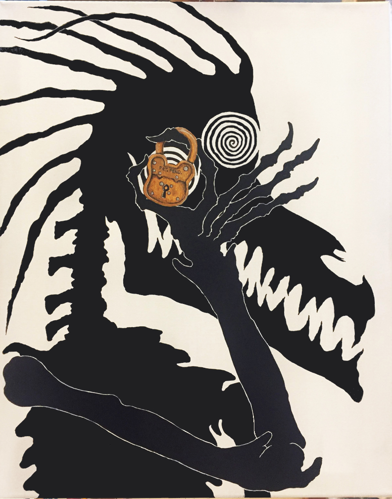 Lock. A Soul painting from J.P.T.K.B