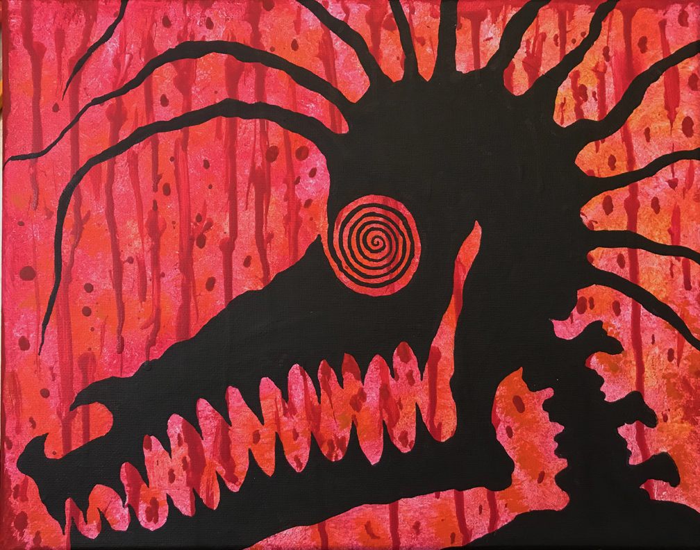 rain. A Soul painting from J.P.T.K.B