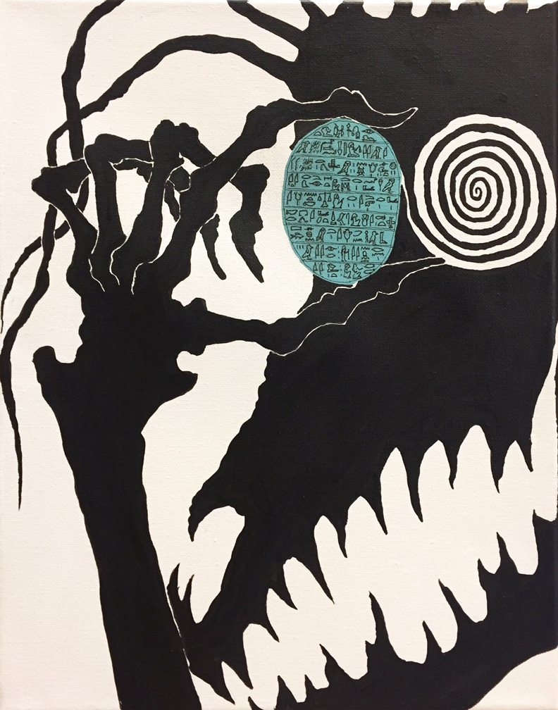 soul, Scarab. A Soul painting from J.P.T.K.B