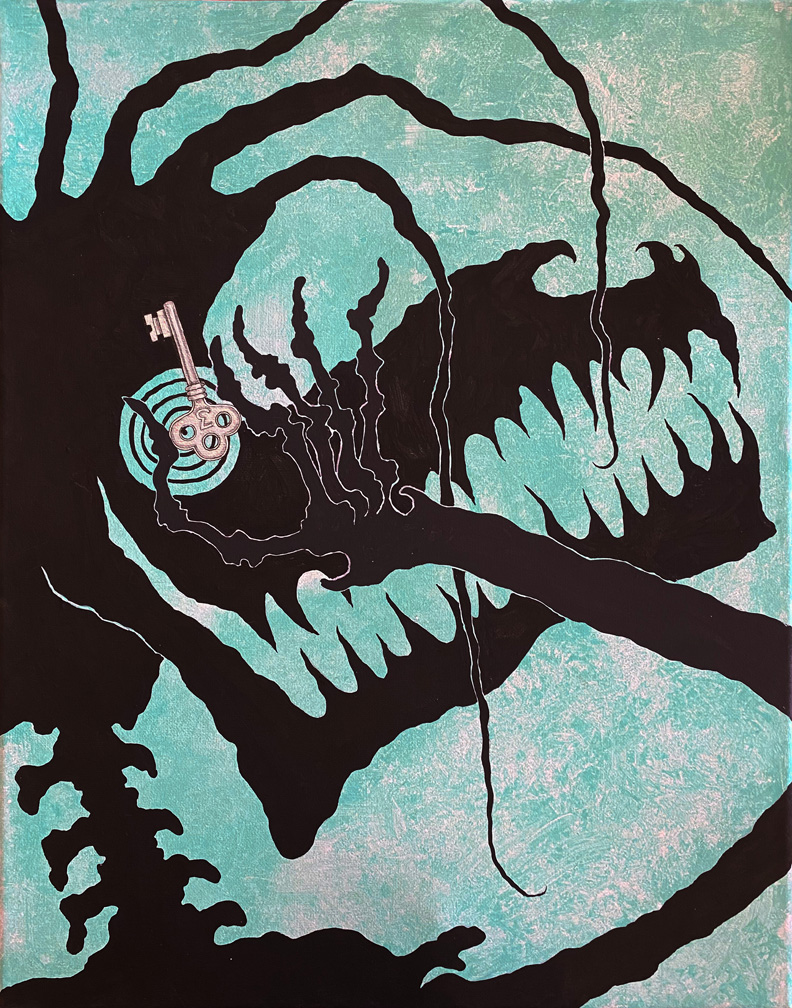 soul, three. A Soul painting from J.P.T.K.B